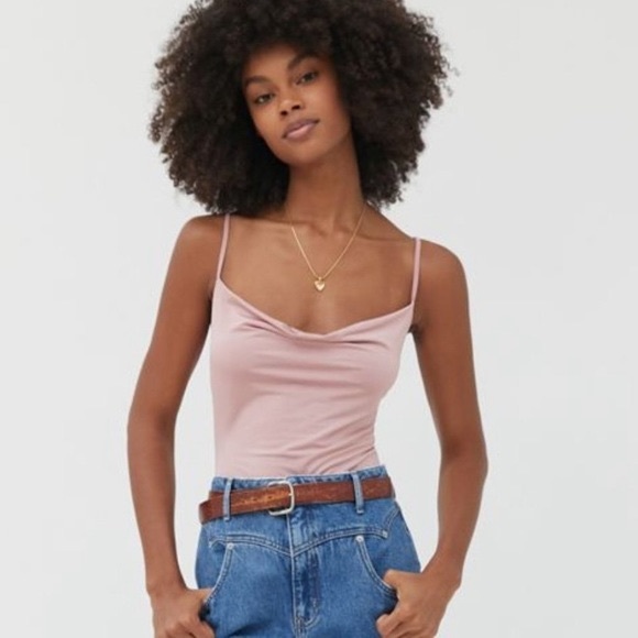 UO Cowl Neck Bodysuit - Picture 6 of 6